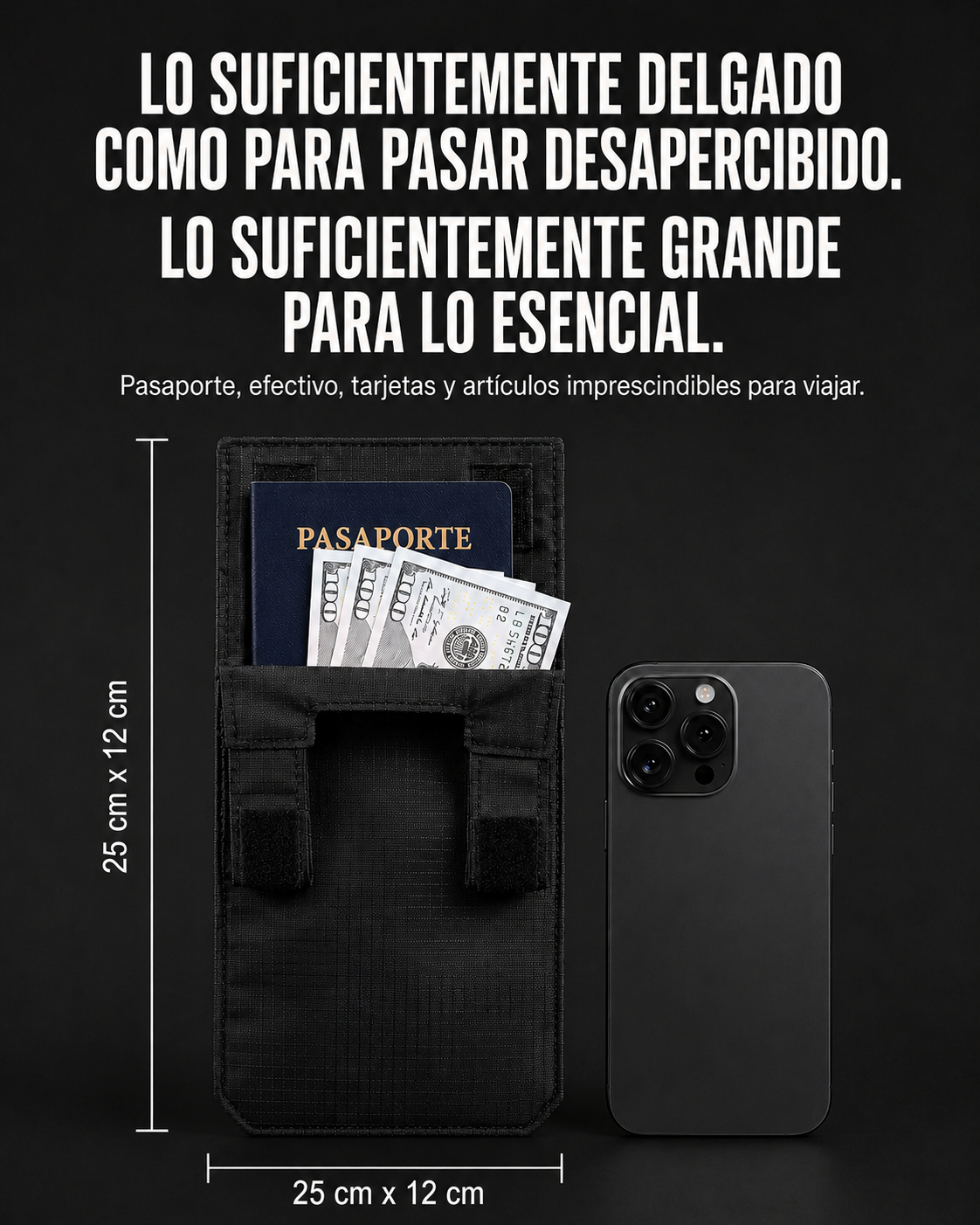 PocketSafe™ CARTERA OCULTA