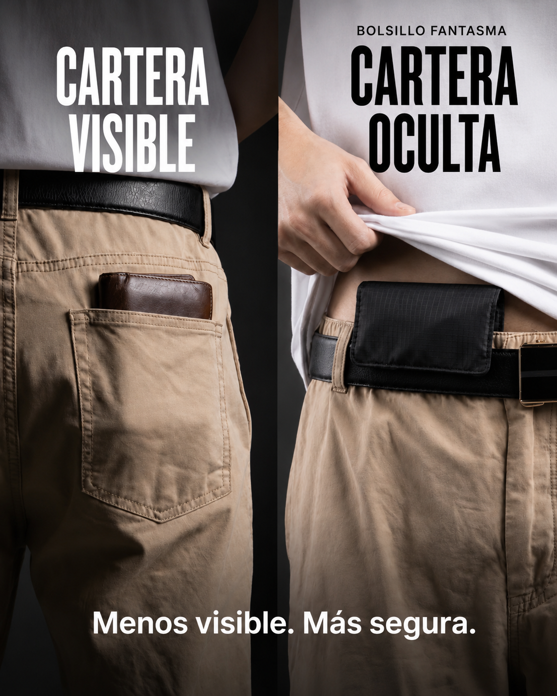 PocketSafe™ CARTERA OCULTA